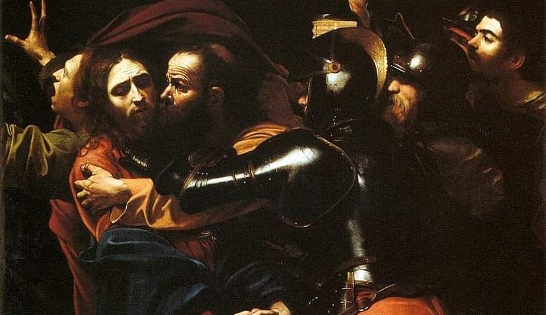 Caravaggio e Il bacio di Giuda